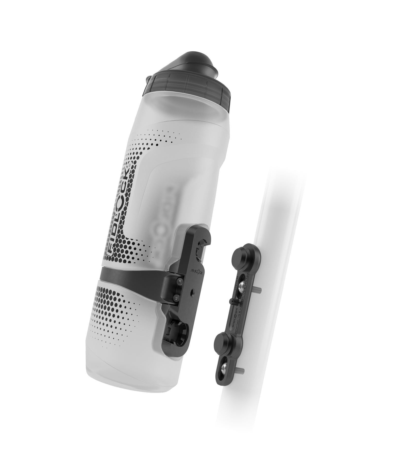 FIDLOCK Twist Trinkflasche 800 ml – Polypropylen (PP), BPA-frei, Transparent