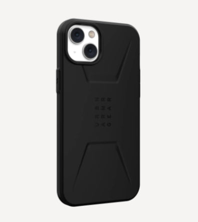 Urban Armor Gear UAG – Backcover Civilian – für Apple iPhone 14 Plus – schwarz – MagSafe-kompatibel