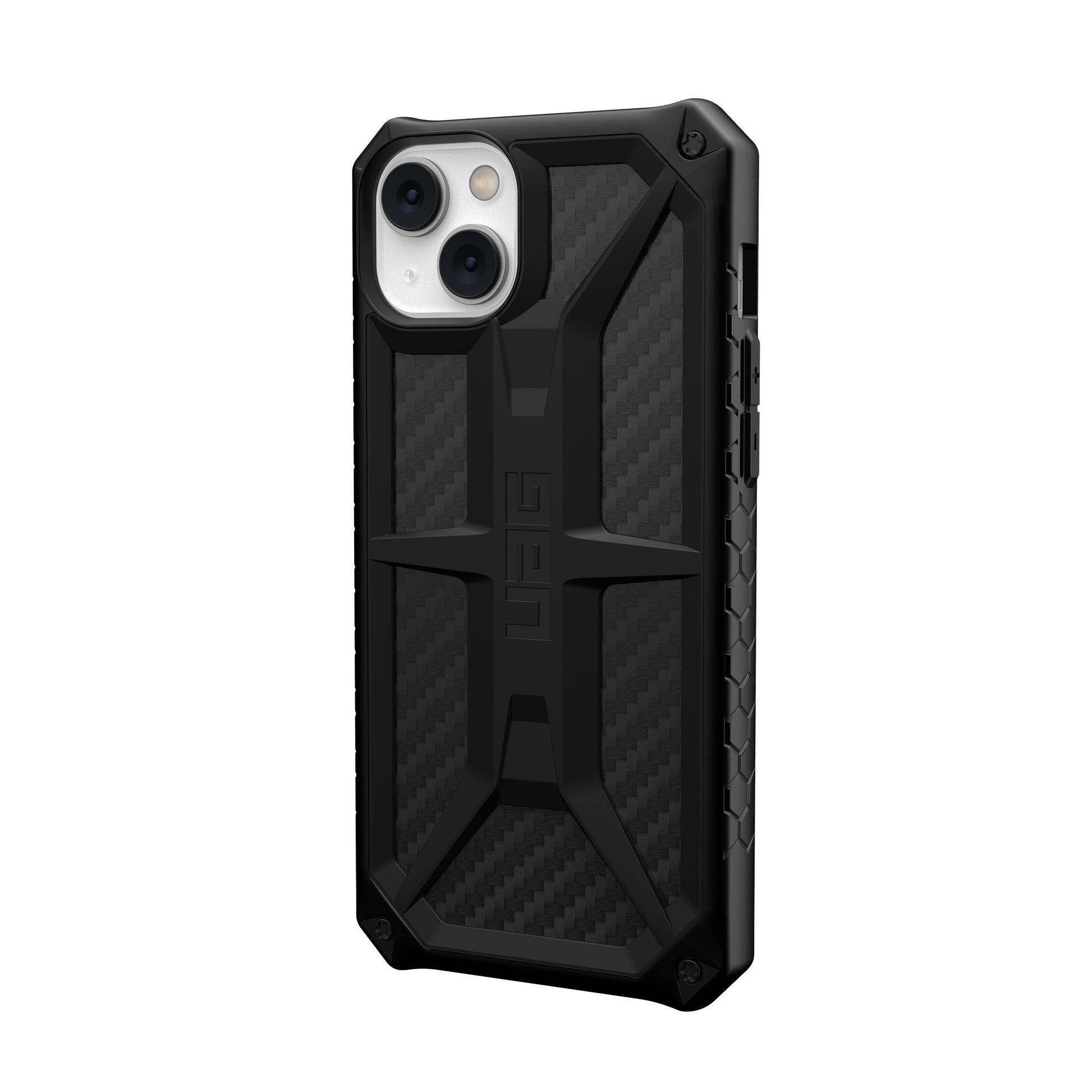 Urban Armor Gear Backcover Monarch – für Apple iPhone 14 Plus – schwarz – absturzsicher bis 6 m