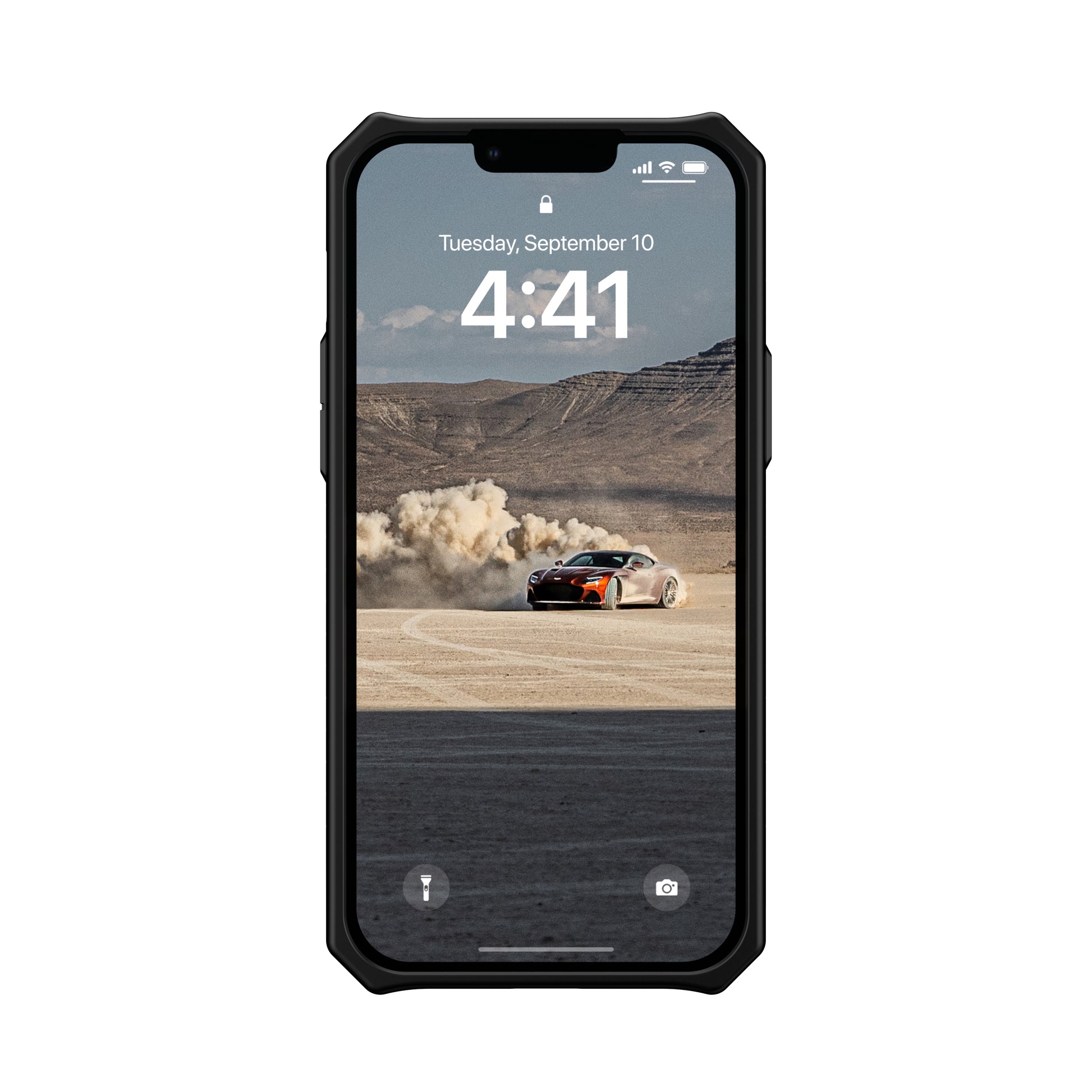 Urban Armor Gear Backcover Monarch – für Apple iPhone 14 Plus – schwarz – fallsicher (bis 6 m)