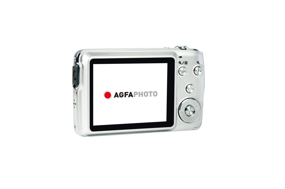 AgfaPhoto Compact DC8200 – 8× Optischer Zoom, 18 MP, 1080p, Silber