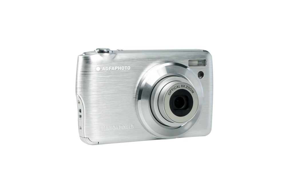 AgfaPhoto Realishot DC8200 – 8× optischer Zoom, 18 MP, 1080p, silber