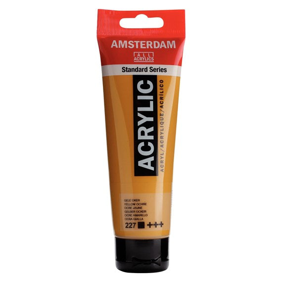 Royal Amsterdam – Acryl Standard – Acrylfarbe – Gelber Ocker, 120 ml
