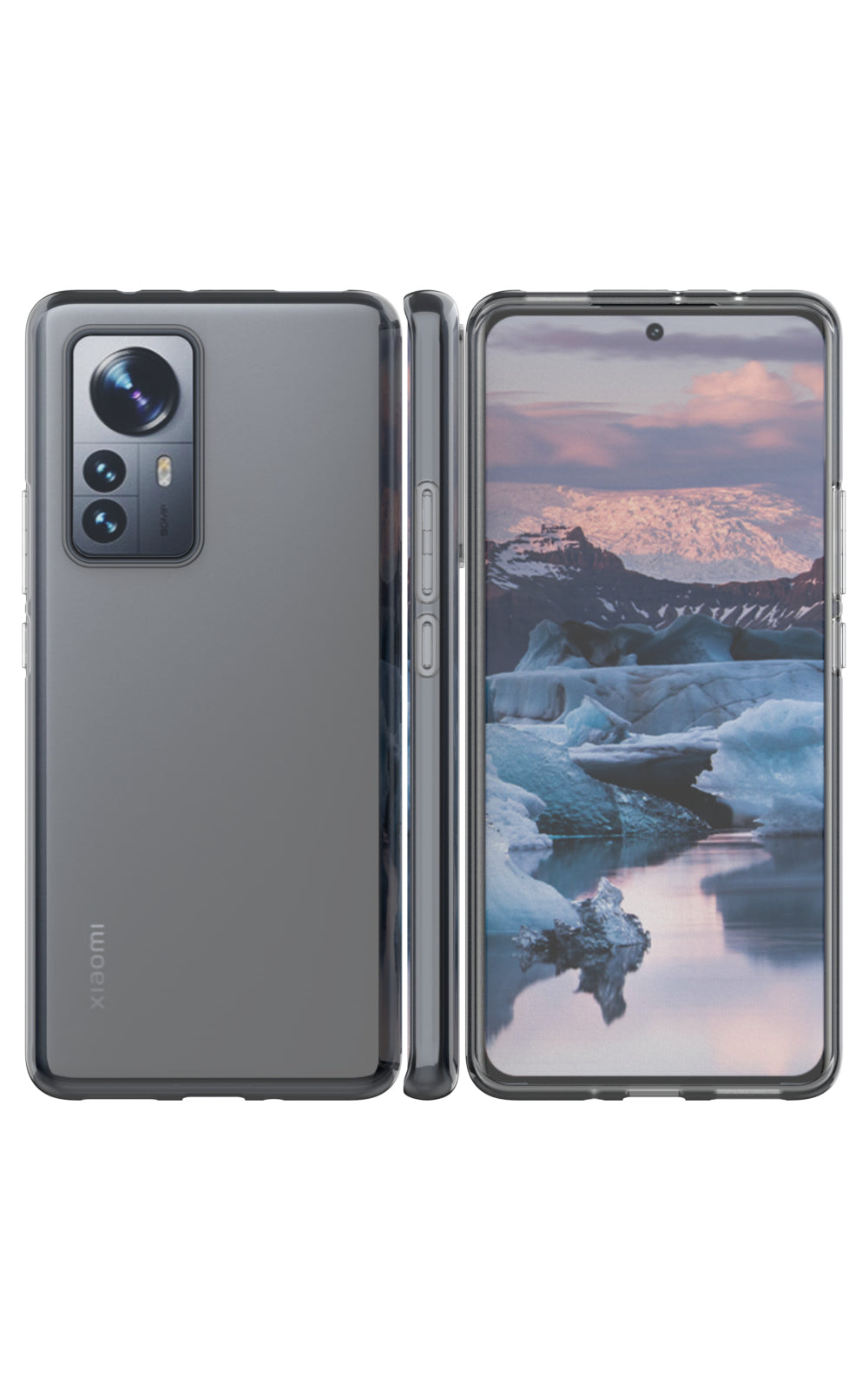 dbramante1928 Greenland Backcover – für Xiaomi 12 Pro, Kunststoff, Transparent, kabelloses Laden