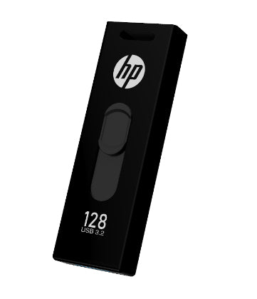HP x911w USB-Stick 128 GB – USB-A 3.2 Gen 1, 500/450 MB/s, Dia, Schwarz