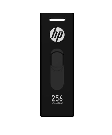 HP X911W USB-Stick 256 GB – USB-A 3.2 Gen 1, 410/300 MB/s, Schwarz