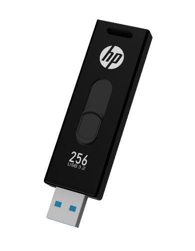 HP X911W USB-Stick 256 GB – USB-A 3.2 Gen 1, 410/300 MB/s, Schwarz