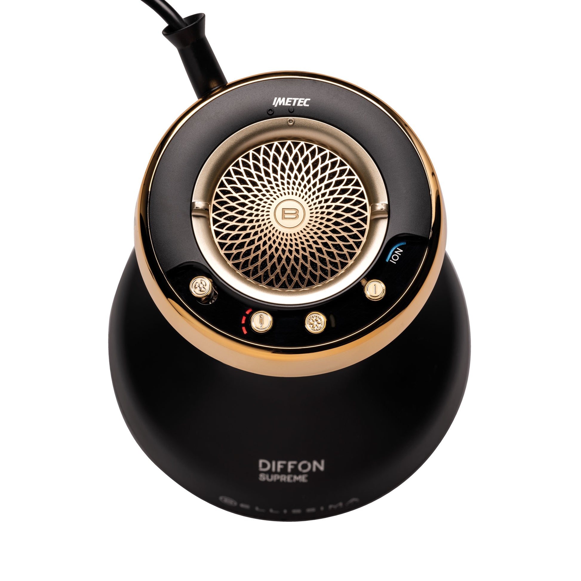 Bellissima Diffon Supreme Ion Care XL Lockenwickler – Ionenfunktion – 770 W – Schwarz/Gold