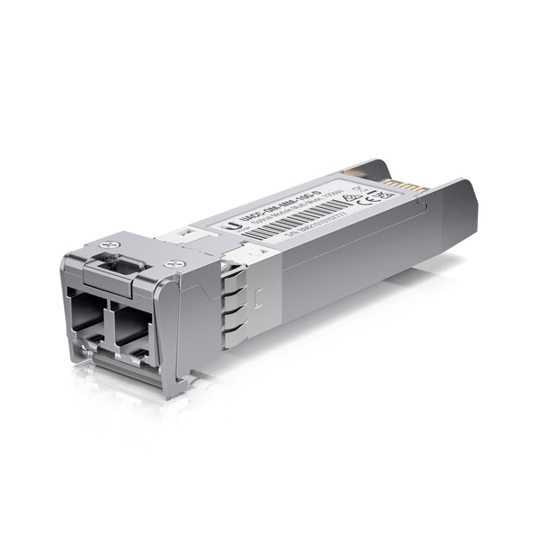 Ubiquiti UACC-OM-MM-10G-D-2 SFP-Transceiver – 10 Gbit/s, Multimode, LC, 850 nm, 300 m – Silber