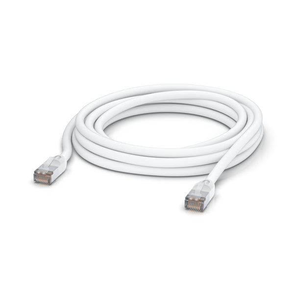 Ubiquiti UACC-CABLE-PATCH-OUTDOOR-5M-W Patchkabel – Cat5e S/UTP (STP), 5 m, Weiss, RJ-45