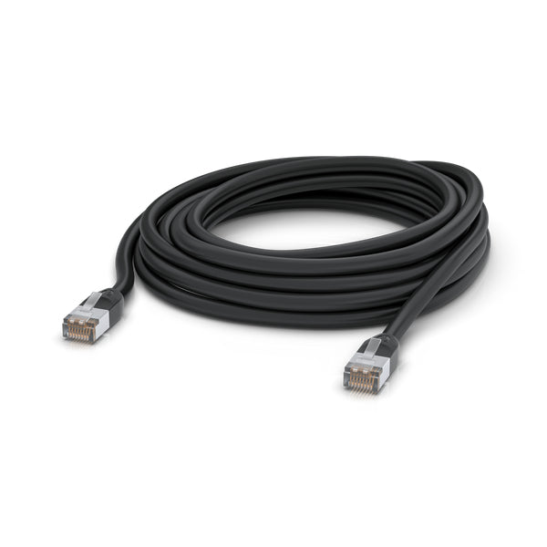 Ubiquiti UACC-CABLE-PATCH-OUTDOOR-8M-BK Patchkabel – Cat5e S/UTP (STP), 8 m, Schwarz, RJ-45