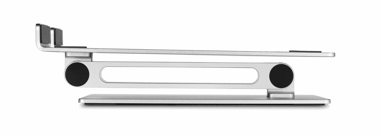 Durable Tablet-/Notebookhalter – für Notebooks und Tablets 10–17", Aluminium, silber metallic