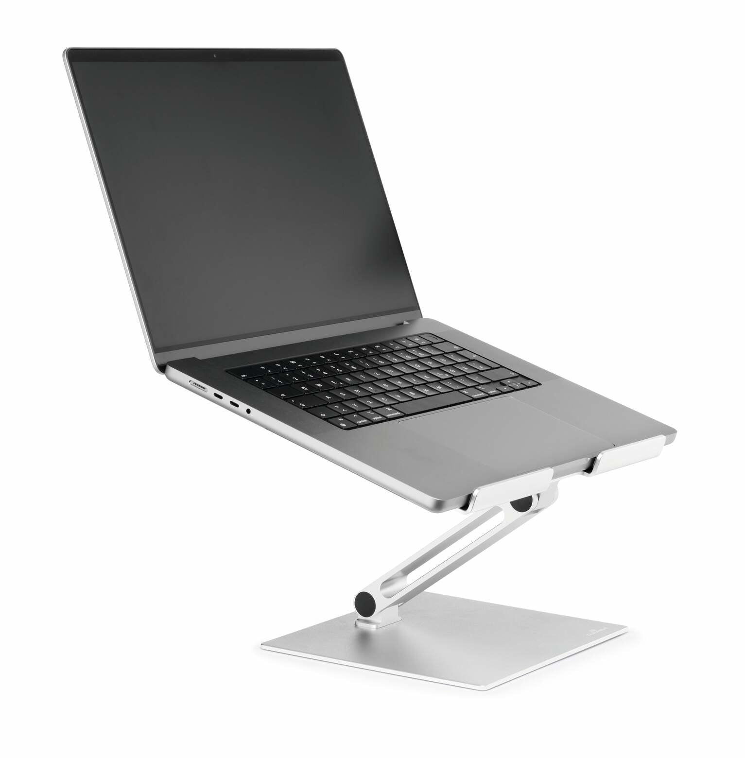 Durable Tablet-/Notebookhalter – für Notebooks und Tablets 10–17", Aluminium, silber metallic