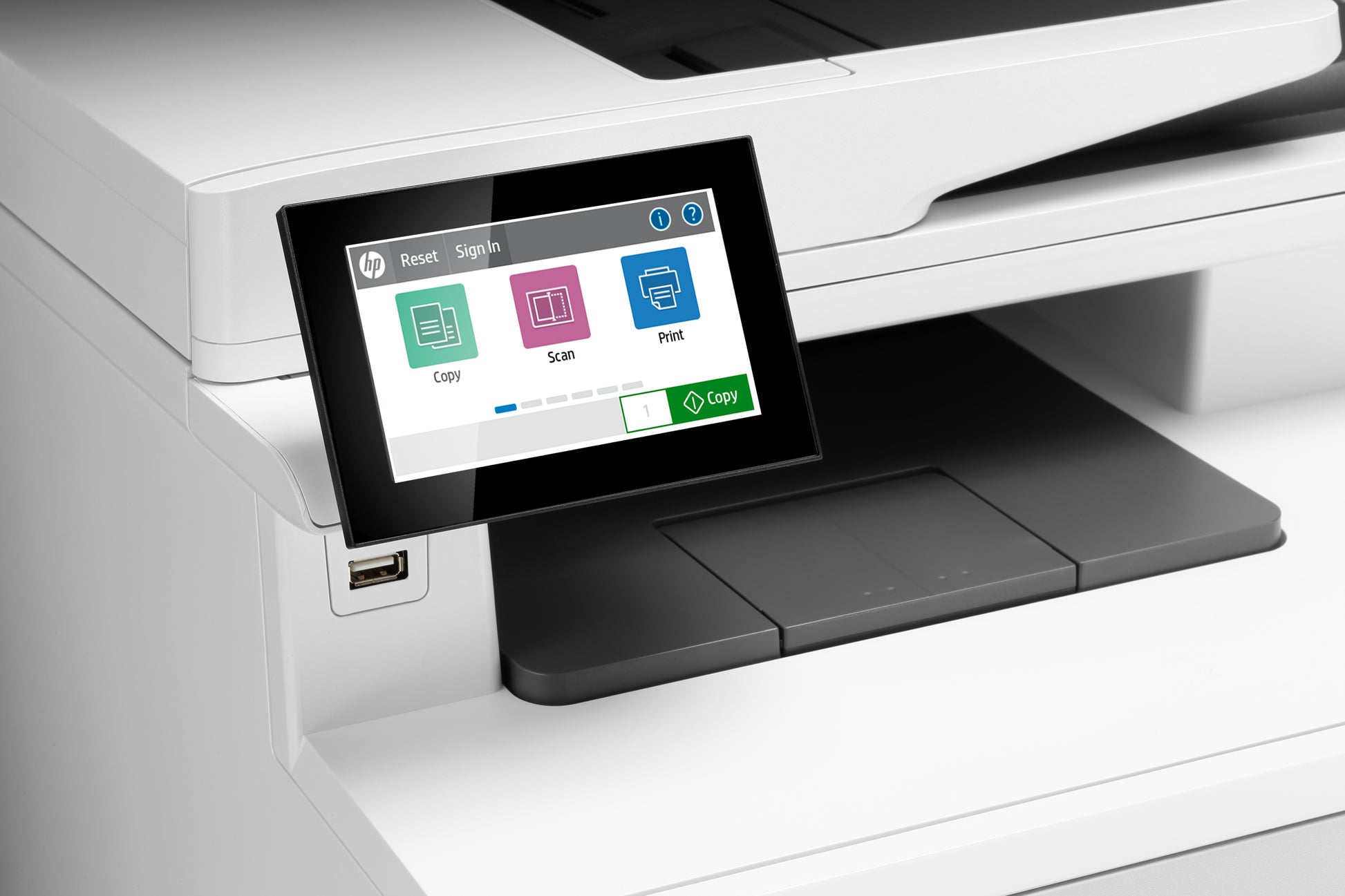 HP Color LaserJet Enterprise M480 f – Farbiger Laser-MFP, 4-in-1 – 27 Seiten/Min S/W, 27 Seiten/Min Farbe