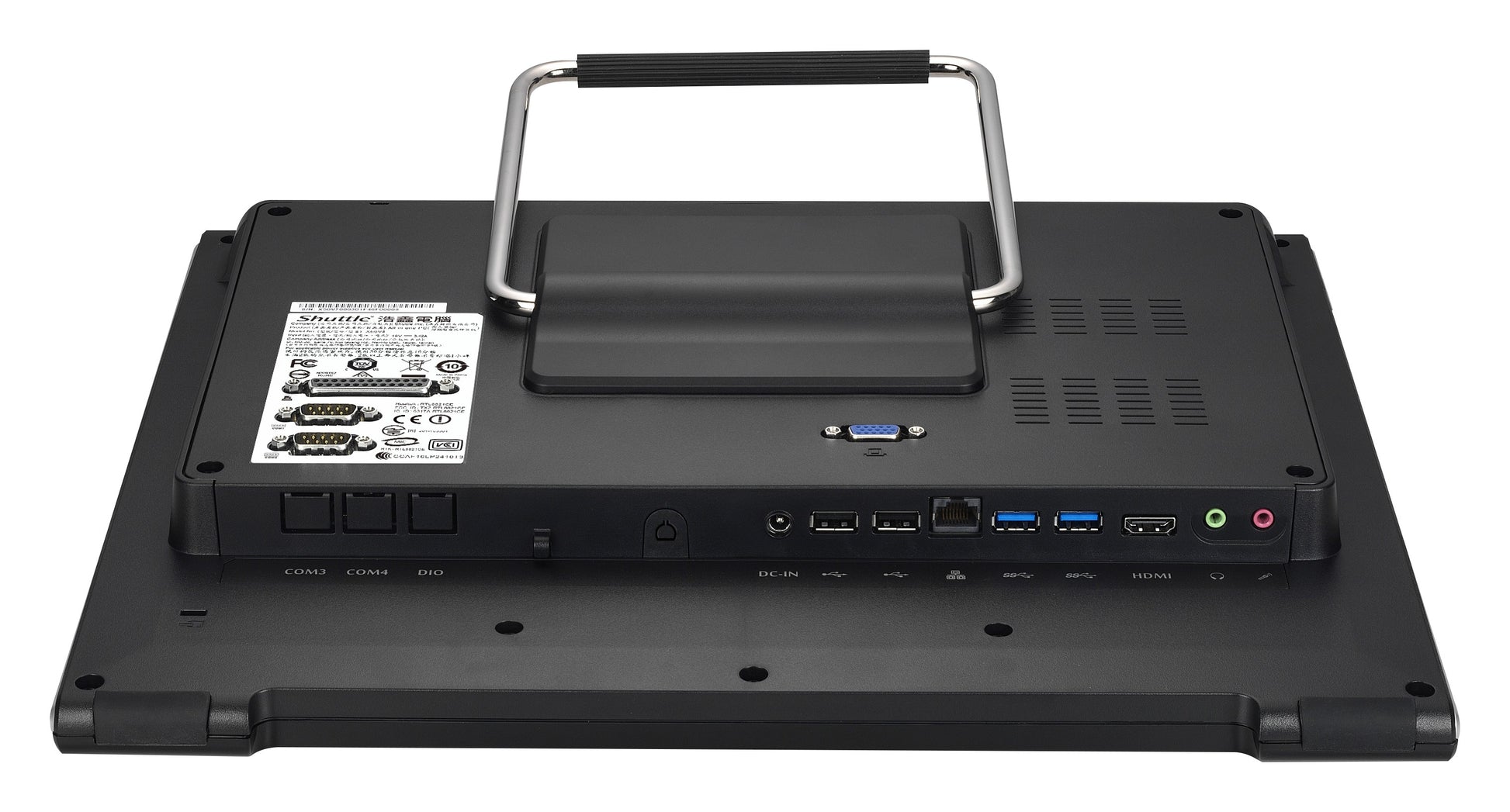 Shuttle All-in-One – 15,6" HD, Intel Celeron 5205U, 4 GB RAM, 120 GB SSD, Windows 10 IoT Enterprise