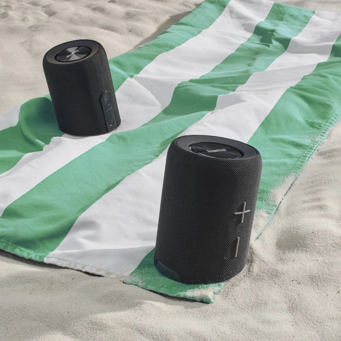 Hama Twin 4.0 – Bluetooth-Lautsprecher – 30 W, IP67, 12 h, Schwarz