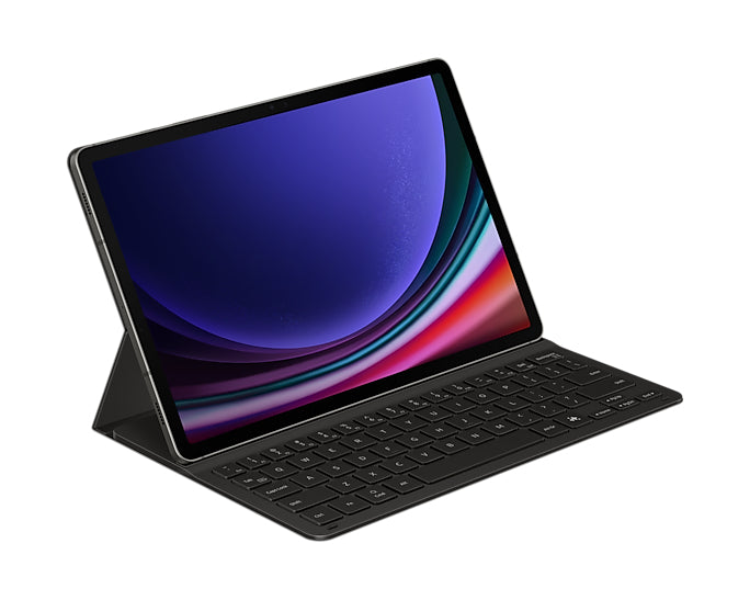 Samsung Cover Slim Keyboard – Tastatur, kabellos (Bluetooth), CH-Layout (DE-CH), schwarz – für Galaxy Tab S9