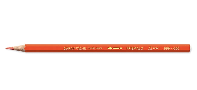 Caran d-Ache Caran d'Ache Aquarellfarbstift Prismalo – rotorange, Ø 3 mm, FSC
