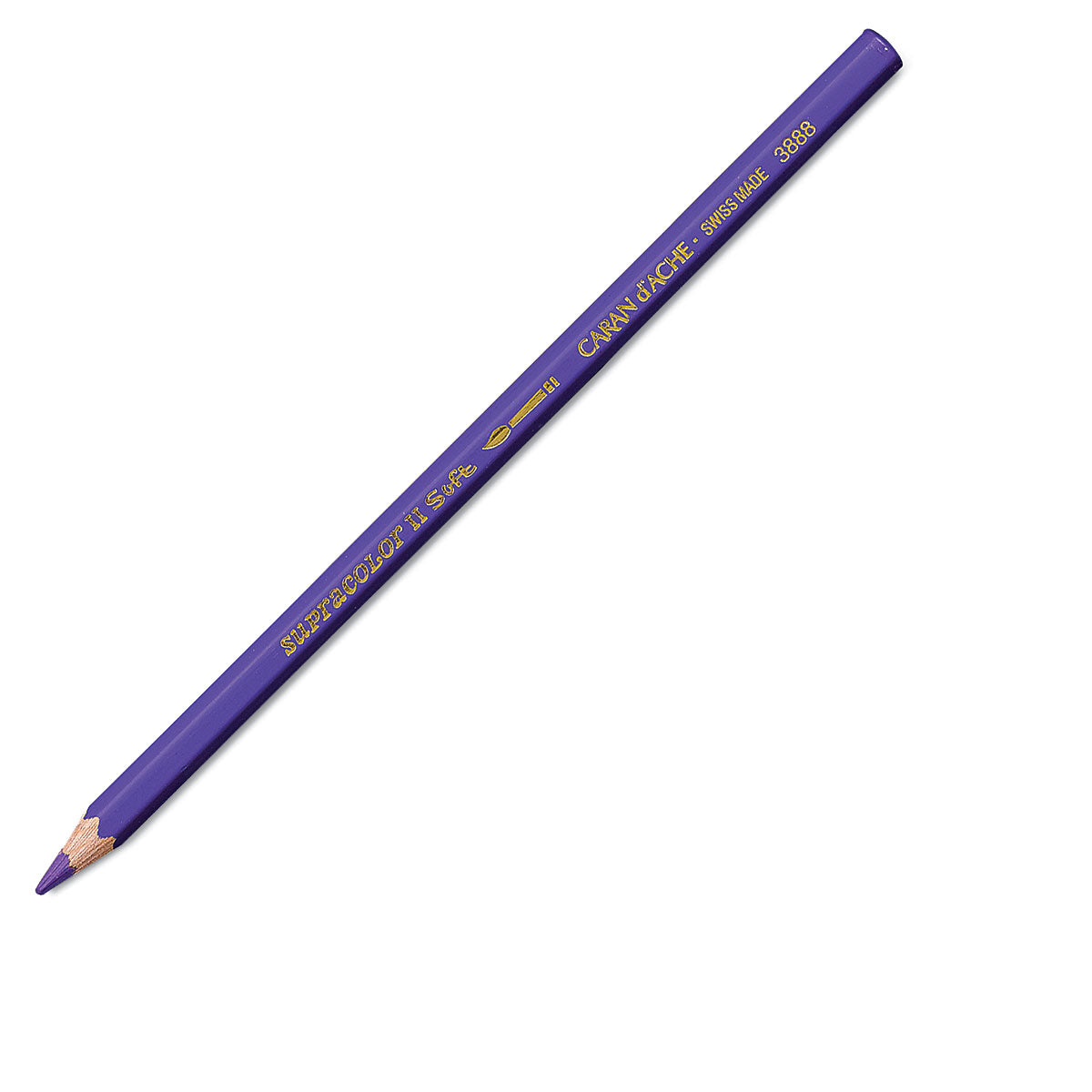 Caran d-Ache Caran d'Ache Aquarellfarbstift Supracolor Soft – Hellviolett, im Metalletui, Ø 3,8 mm, FSC