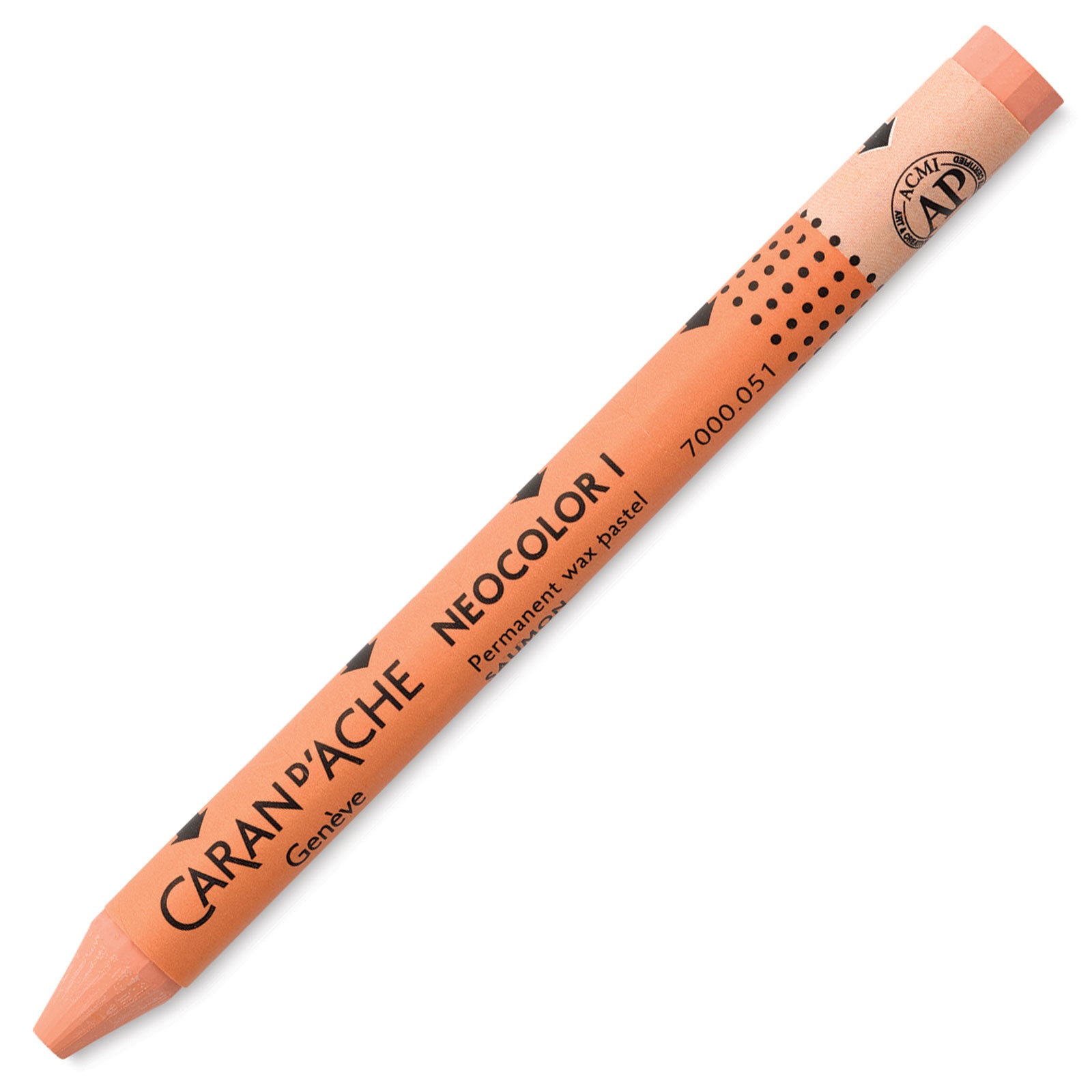 Caran d-Ache Caran d'Ache Neocolor I Ölbasierter Farbstift – Lachsrot, Mine Ø 8,6 mm