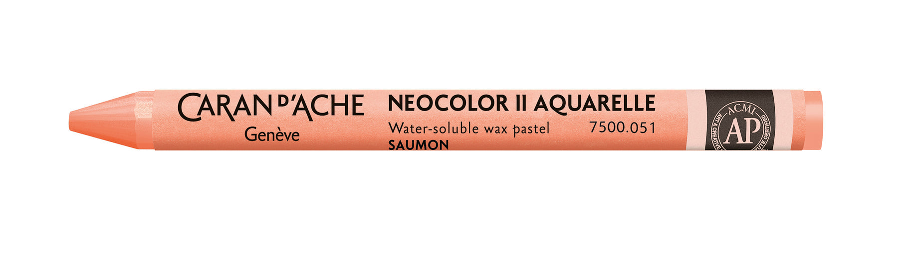 Caran d-Ache Caran d'Ache Neocolor Aquarellfarbstift – Lachsrot, Mine Ø 8,6 mm