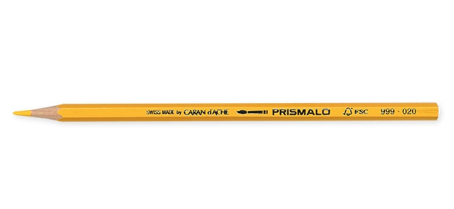 Caran d-Ache Caran d'Ache Prismalo Aquarellfarbstift – Goldgelb, Ø 3 mm, FSC