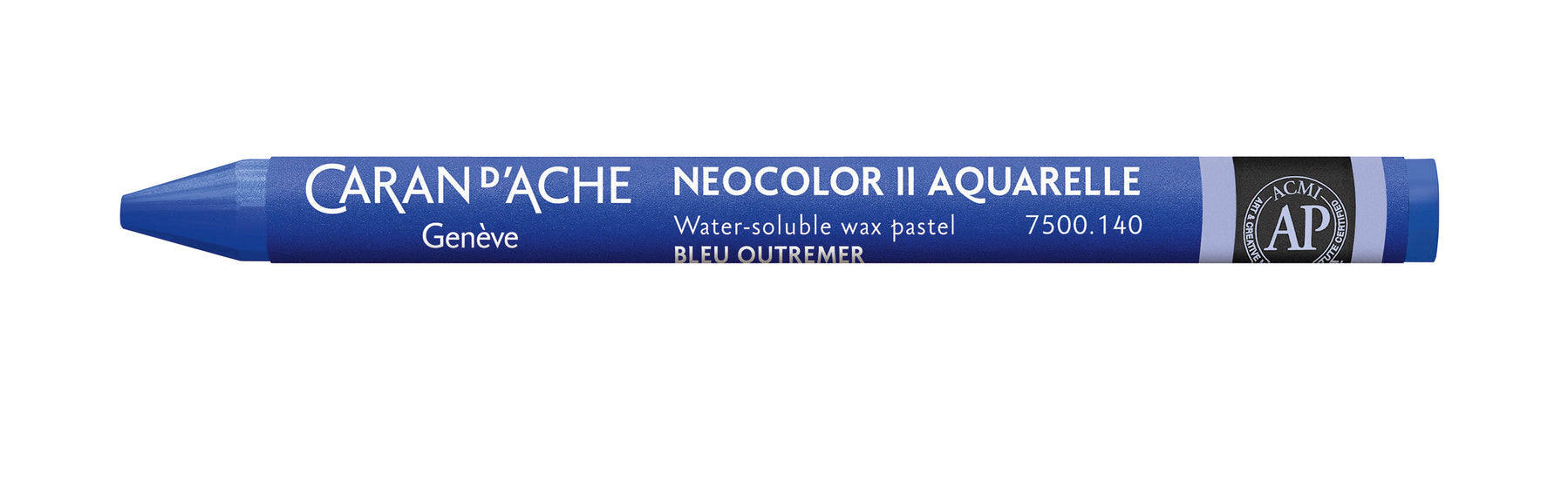 Caran d-Ache Caran d'Ache Neocolor II Aquarellfarbstift – Ultramarinblau, Mine Ø 8,6 mm