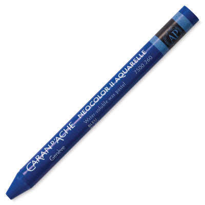 Caran d-Ache Caran d’Ache Neocolor 2 Wachsmalkreiden – Blau, wasservermalbar, Ø 8,65 mm