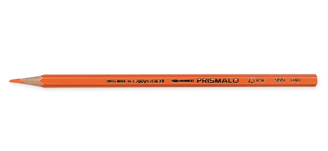 Caran d-Ache Caran d'Ache Prismalo Aquarellfarbstift – rotgelb, Ø 3 mm, FSC