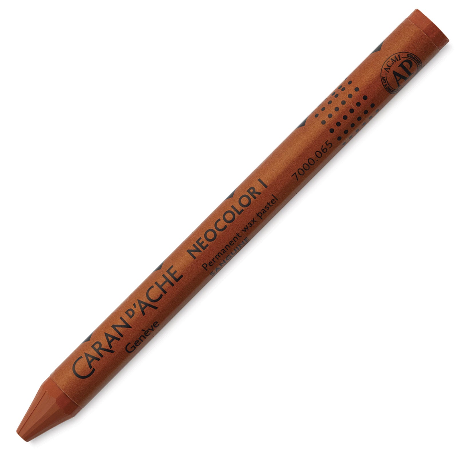 Caran d-Ache Caran d'Ache Neocolor Wachsmalkreide – rotbraun, Ø 9 × 100 mm, wasserfest, lichtbeständig