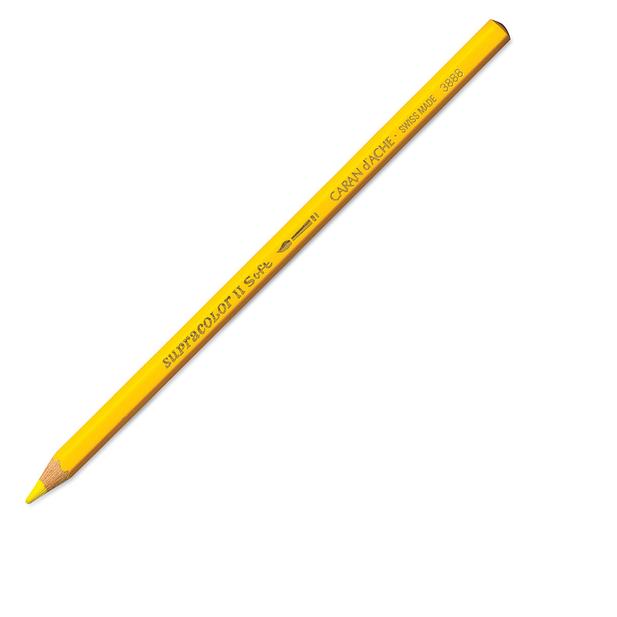 Caran d-Ache Caran d'Ache Aquarellfarbstift Supracolor Soft – Gelb, im Metalletui, Ø 3,8 mm, FSC