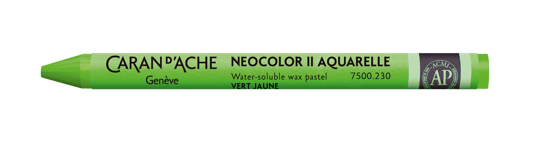 Caran d-Ache Caran d'Ache Neocolor II Aquarellfarbstift – Gelbgrün, Mine Ø 8,6 mm