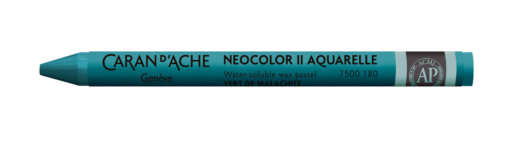 Caran d-Ache Caran d'Ache Neocolor II Aquarellfarbstift – Malachitgrün, Mine Ø 8,6 mm