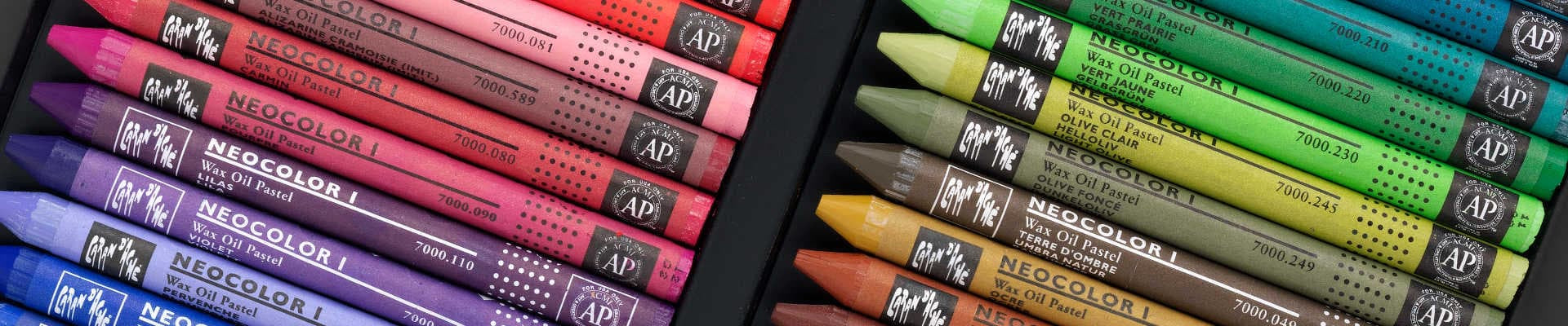 Caran d-Ache Caran d'Ache Neocolor Wachsmalkreide – ocker, Ø 9 × 100 mm, wasserfest, lichtbeständig