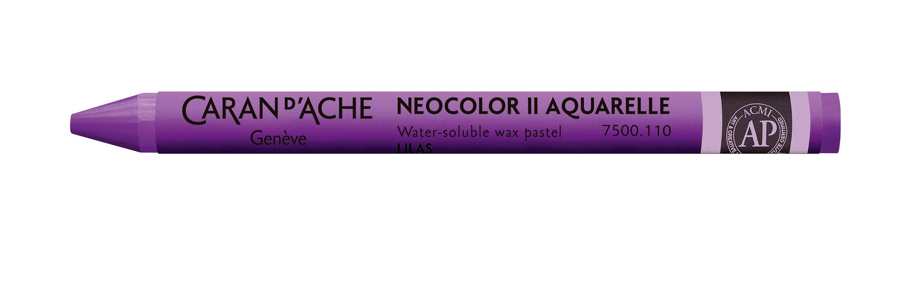 Caran d-Ache Caran d'Ache Neocolor II Aquarellfarbstift – Lila, Mine Ø 8,6 mm