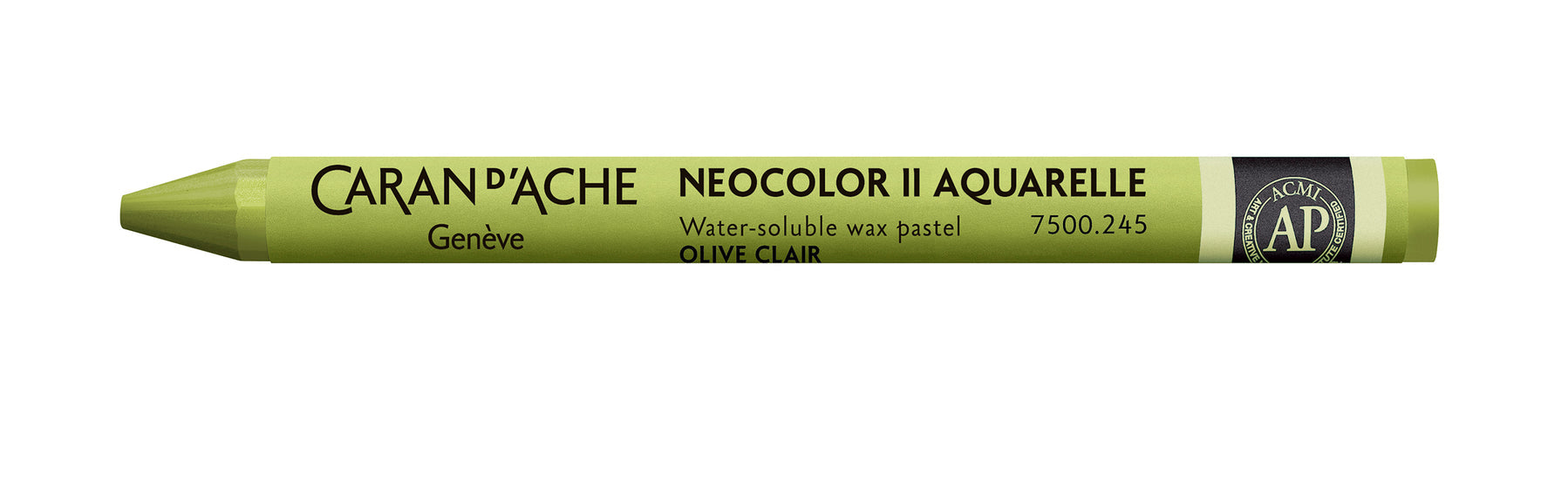 Caran d-Ache Caran d'Ache Neocolor II Aquarellfarbstift – Helloliv, Mine Ø 8,6 mm