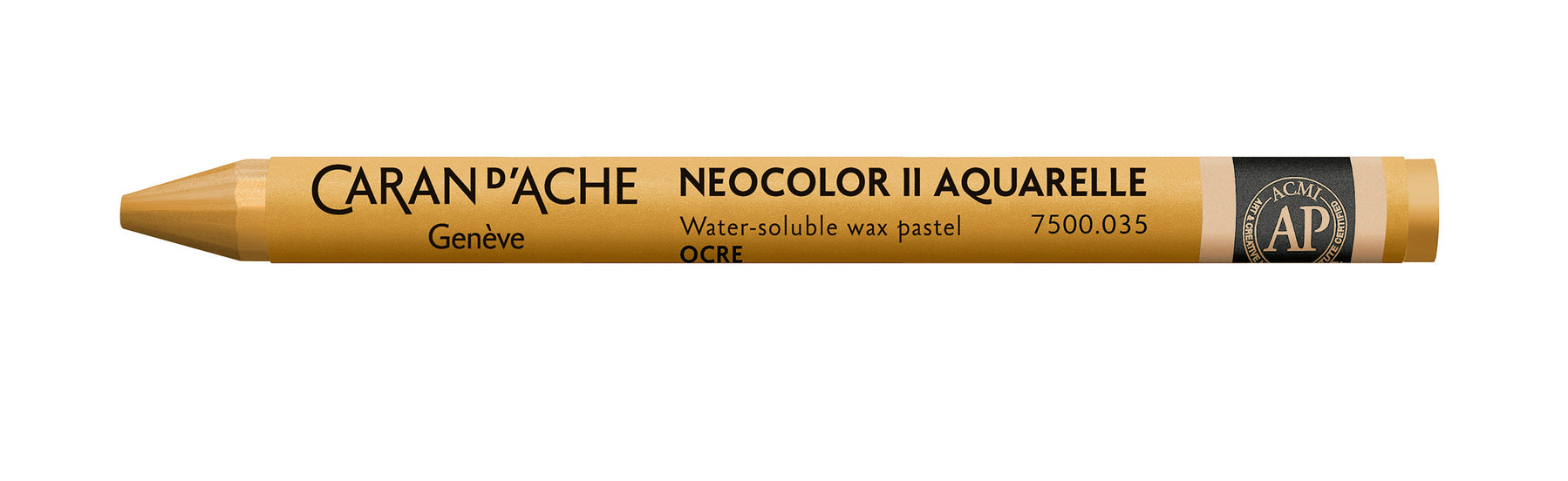 Caran d-Ache Caran d'Ache Neocolor Aquarellfarbstift – Ocker, Mine Ø 8,6 mm