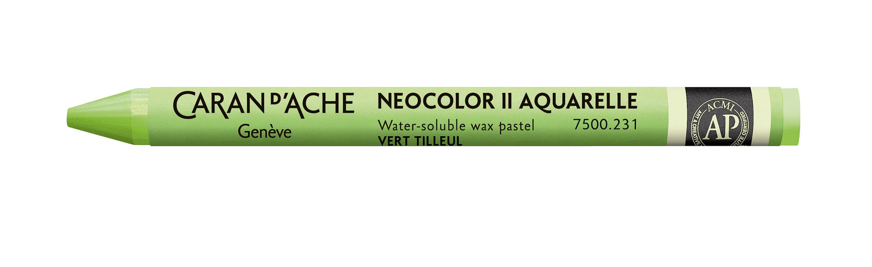 Caran d-Ache Caran d'Ache Neocolor II Aquarellfarbstift – Limettengrün, Mine Ø 8,6 mm