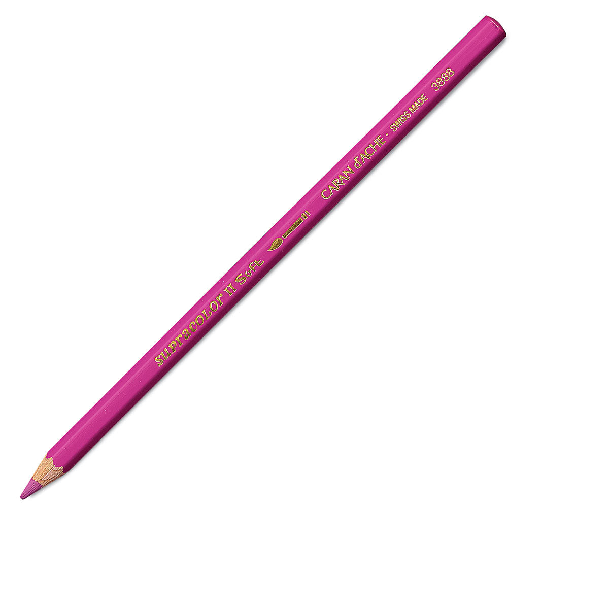 Caran d-Ache Caran d'Ache Aquarellfarbstift Supracolor Soft – purpur, im Metalletui, Ø 3,8 mm, FSC
