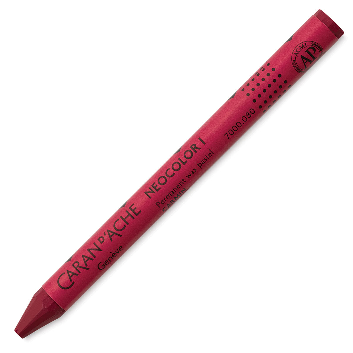 Caran d-Ache Caran d'Ache – Neocolor I – Wachsmalkreiden – Karmin, wasserfest, für Papier, Leder & Glas
