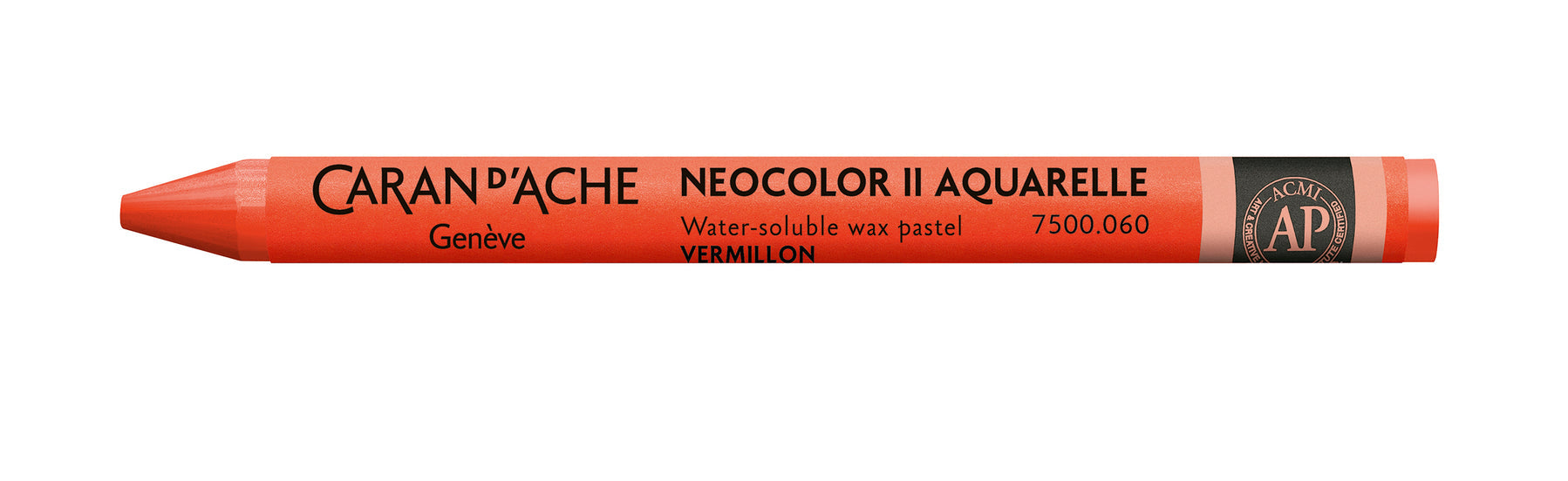 Caran d-Ache Caran d'Ache Neocolor II Aquarellfarbstift – Zinnoberrot, Mine Ø 8,6 mm