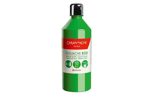 Caran d-Ache Caran d'Ache – Eco – Gouache – fluoreszierendes Gelbgrün, 500 ml