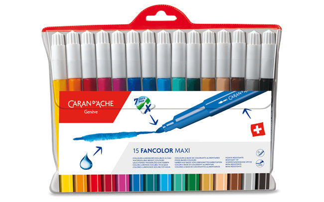Caran d-Ache Filzstifte, Strichbreite 5 mm, auswaschbar, 1 Stk.