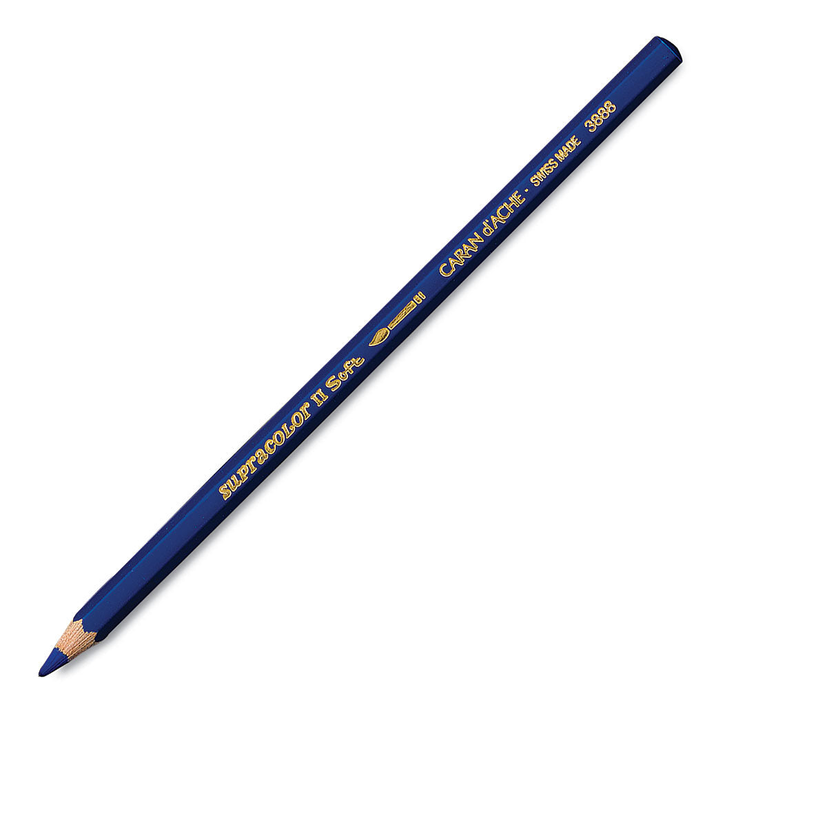 Caran d-Ache Caran d'Ache Aquarellfarbstift Supracolor Soft – Ultramarinblau, im Metalletui, Ø 3,8 mm, FSC