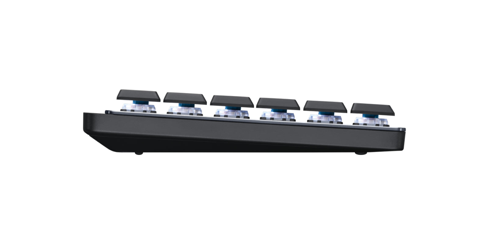 Logitech MX Mechanical – Tastatur, kabellos, US-Layout (EN), mechanisch, beleuchtet, Grau