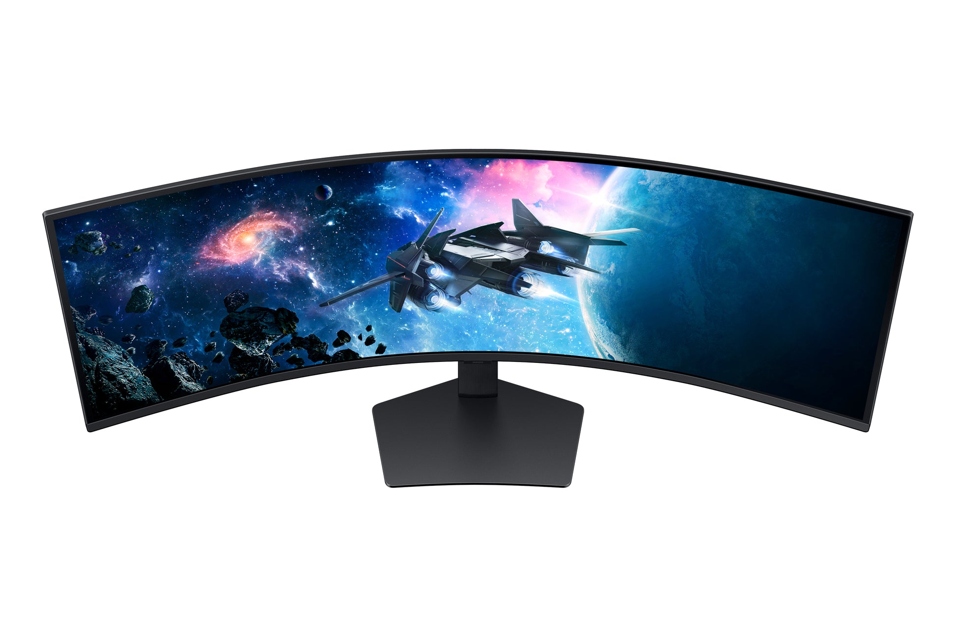 Samsung Odyssey G95C – Monitor, 49", VA, 240 Hz, 450 cd/m², Gebogen, VESA 100 × 100, Schwarz