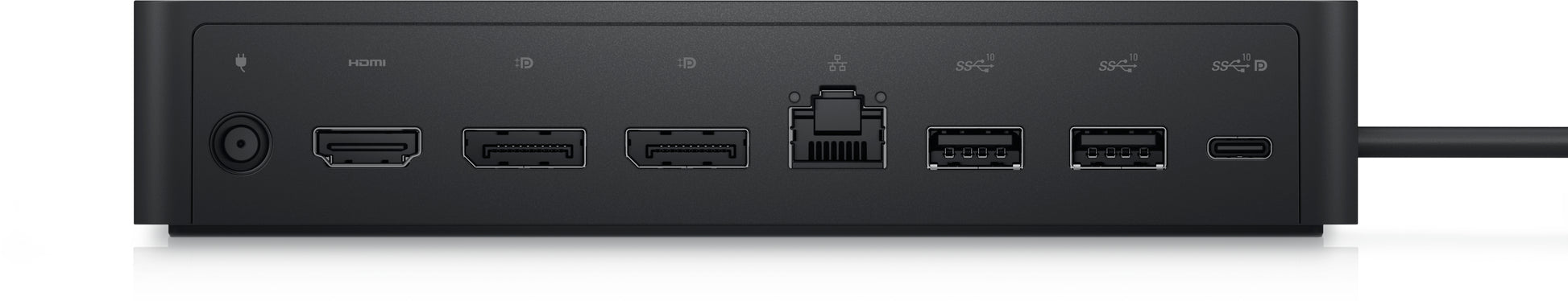 DELL UD22 Dockingstation – Thunderbolt, 2× DP, 1× HDMI, 4× USB-A, 2× USB-C, 96 W PD, für Windows/Mac/ChromeOS