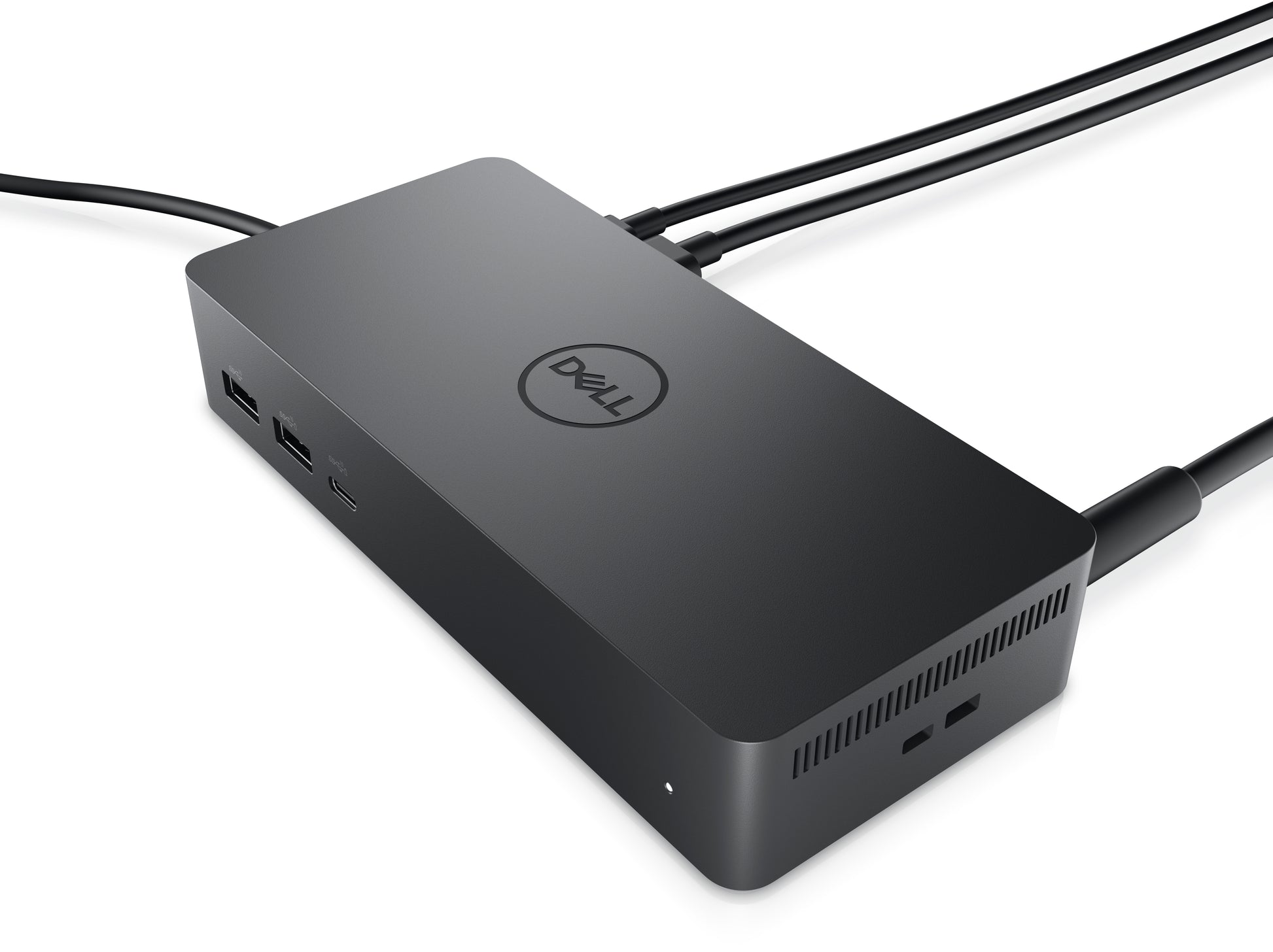 DELL UD22 Dockingstation – USB-C, 2× DP, 1× HDMI, 4× USB-A, 2× USB-C, 96 W PD, GbE, für Windows/Mac/ChromeOS