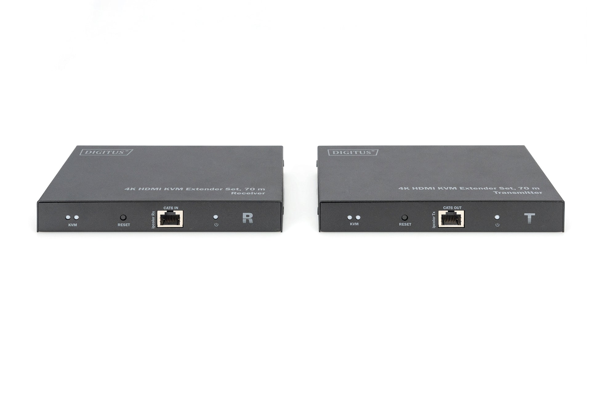 Digitus HDMI KVM-Extender-Set über Cat6/7/8, bis 70 m, 4K (3840 × 2160), 18 Gbit/s