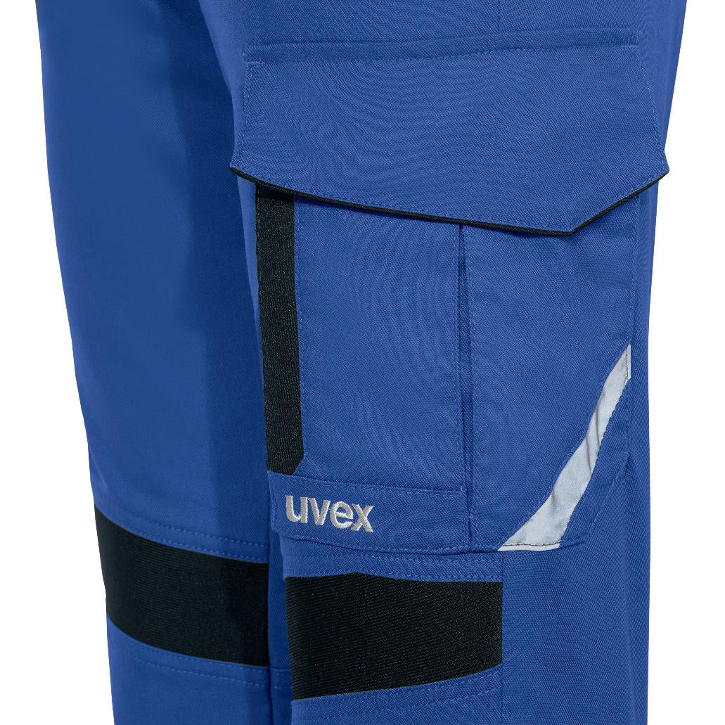 Uvex Cargohose – Erwachsene, Baumwolle/Polyester/Elasthan, Ultramarin